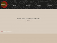 blinis-coffee.de Webseite Vorschau