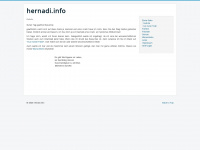 hernadi.info Webseite Vorschau