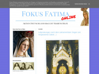 fokusfatima.blogspot.com Webseite Vorschau