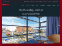 hotel-kontorhaus-stralsund.de Webseite Vorschau