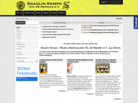 shaolin-kempo.de Webseite Vorschau