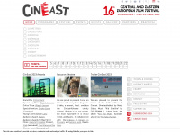 cineast.lu Webseite Vorschau