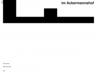 ackermannshof.ch Webseite Vorschau