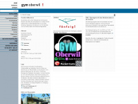 gymoberwil.ch Webseite Vorschau