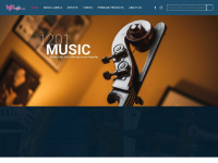 1201music.com Webseite Vorschau