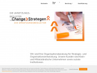 changestrategen.com Webseite Vorschau