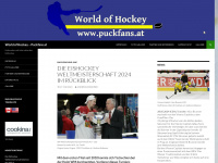 puckfans.at Webseite Vorschau