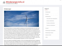windenergie-info.nl Webseite Vorschau