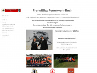 feuerwehrverein-buch.com Webseite Vorschau