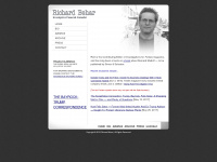 richardbehar.com Webseite Vorschau