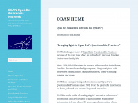 odan.org Webseite Vorschau