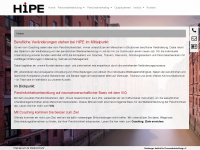 hipe-institut.de Webseite Vorschau