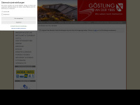goestling.com Webseite Vorschau
