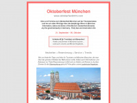 oktoberfest2013.com Webseite Vorschau