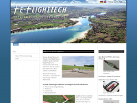 flighttech.ch Webseite Vorschau