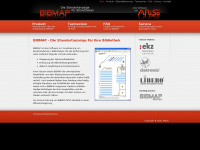 bibmap.de Webseite Vorschau