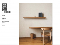 minimalismus-leben.de Webseite Vorschau