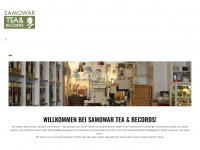 tea-and-records.de Webseite Vorschau