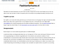 fashionforhome.nl Webseite Vorschau