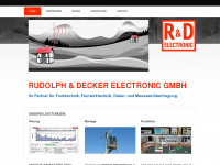 rdelectronic.de Webseite Vorschau