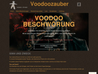 voodoozauber.ch Webseite Vorschau