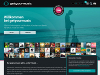 getyourmusic.de Webseite Vorschau