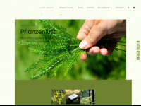 pflanzenlust.de Webseite Vorschau