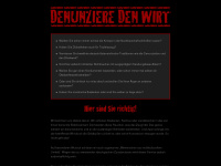 denunziere-den-wirt.de Webseite Vorschau