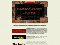 davehitt.com Webseite Vorschau
