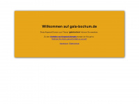gala-bochum.de Webseite Vorschau