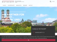 rothkopf.eu Webseite Vorschau