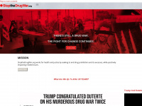 stopthedrugwar.org Webseite Vorschau