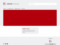 anwaltsverein-ansbach.de Webseite Vorschau