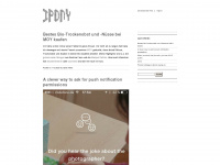 ipony.de Webseite Vorschau