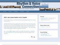 rhythmandvoice.de Webseite Vorschau