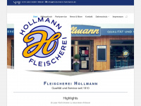 fleischerei-hollmann.de Webseite Vorschau