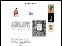 arabesque-graphics.com Webseite Vorschau