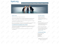 byet.org Webseite Vorschau