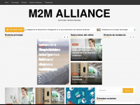 m2m-alliance.com Webseite Vorschau