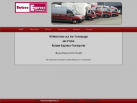 rotsee-express.ch Webseite Vorschau
