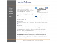 conferences.gr Webseite Vorschau