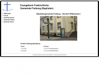 baptisten-freiburg.de Webseite Vorschau