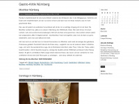 gastrokritiknuernberg.wordpress.com Webseite Vorschau