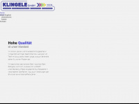 klingele-gmbh.de Webseite Vorschau