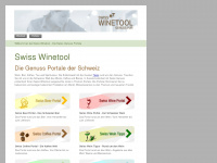 winetool.ch Webseite Vorschau