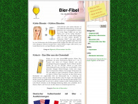 bier-fibel.de Webseite Vorschau
