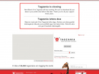 tagzania.com Webseite Vorschau