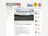 roxin-autoservice.de Webseite Vorschau