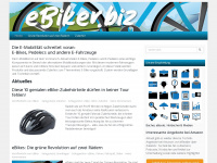 ebiker.biz Webseite Vorschau
