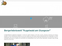 kugelwald.at Webseite Vorschau